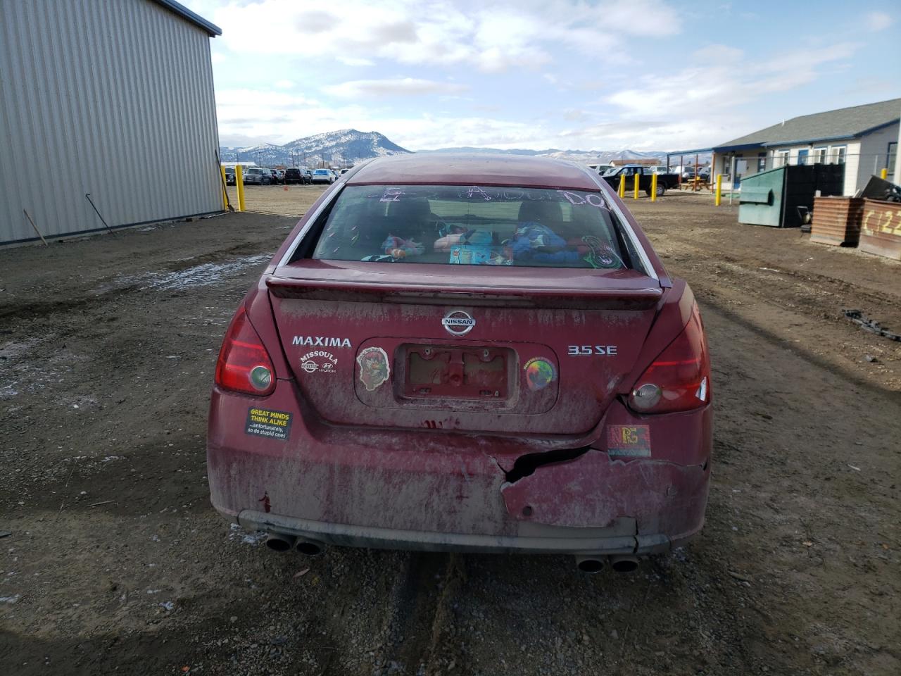 Photo 9 from auction – 2007 NISSAN MAXIMA SE with VIN 1N4BA41E07C839829
