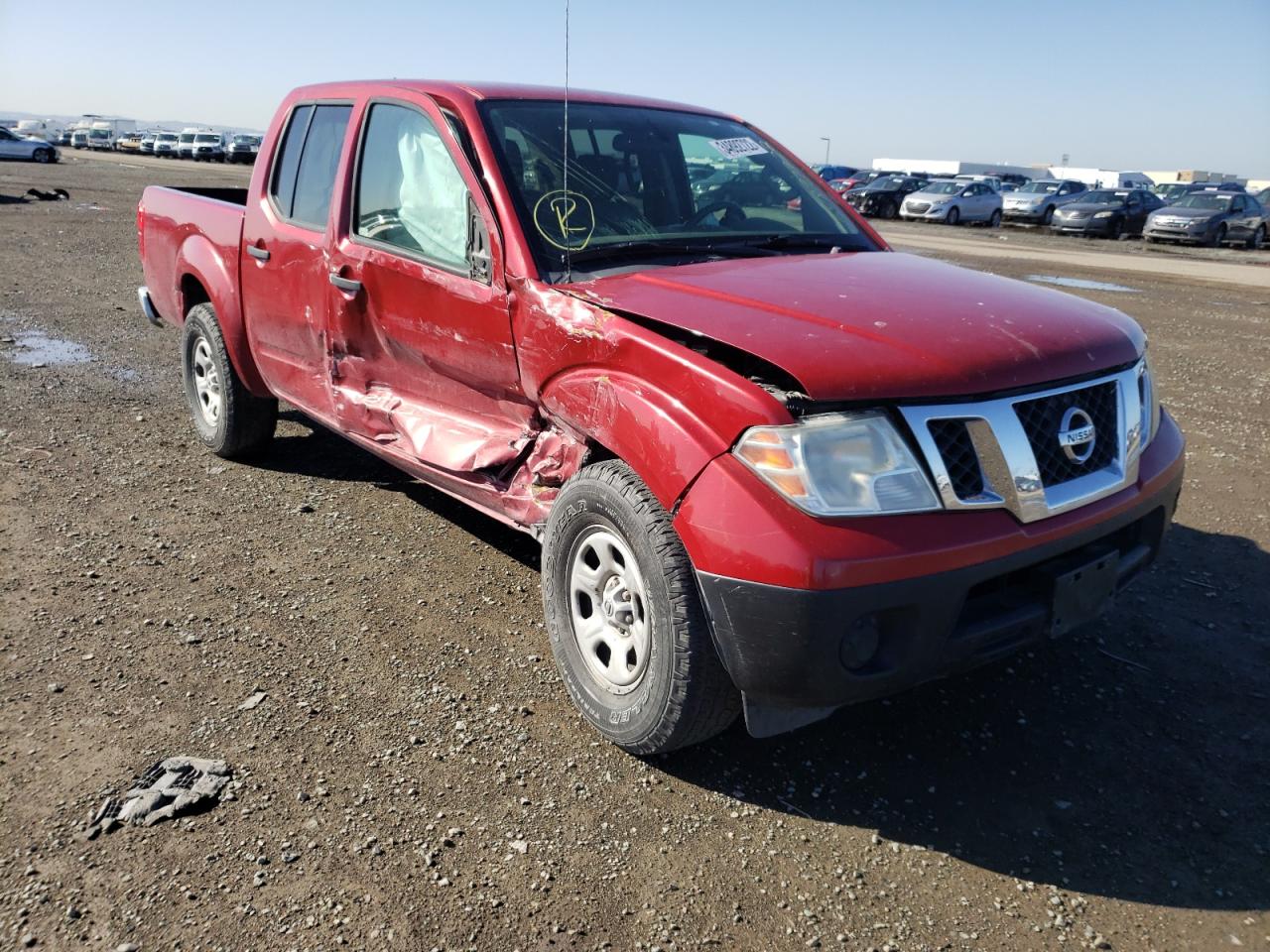 NISSAN FRONTIER S 2012 with VIN 1N6AD0ER4CC405343 - Photo from auction