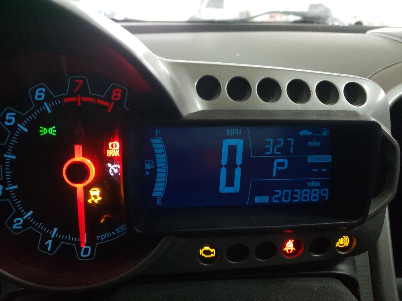 Photo 8 from auction – 2015 CHEVROLET SONIC LT with VIN 1G1JC6SH6F4101927