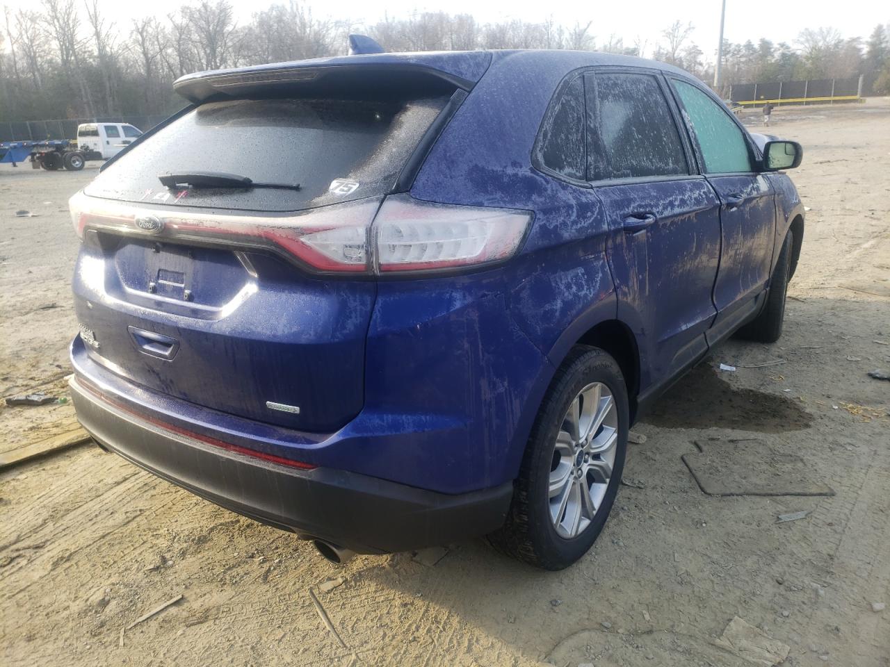 Photo 4 from auction – 2015 FORD EDGE SE with VIN 2FMTK3G94FBC29944