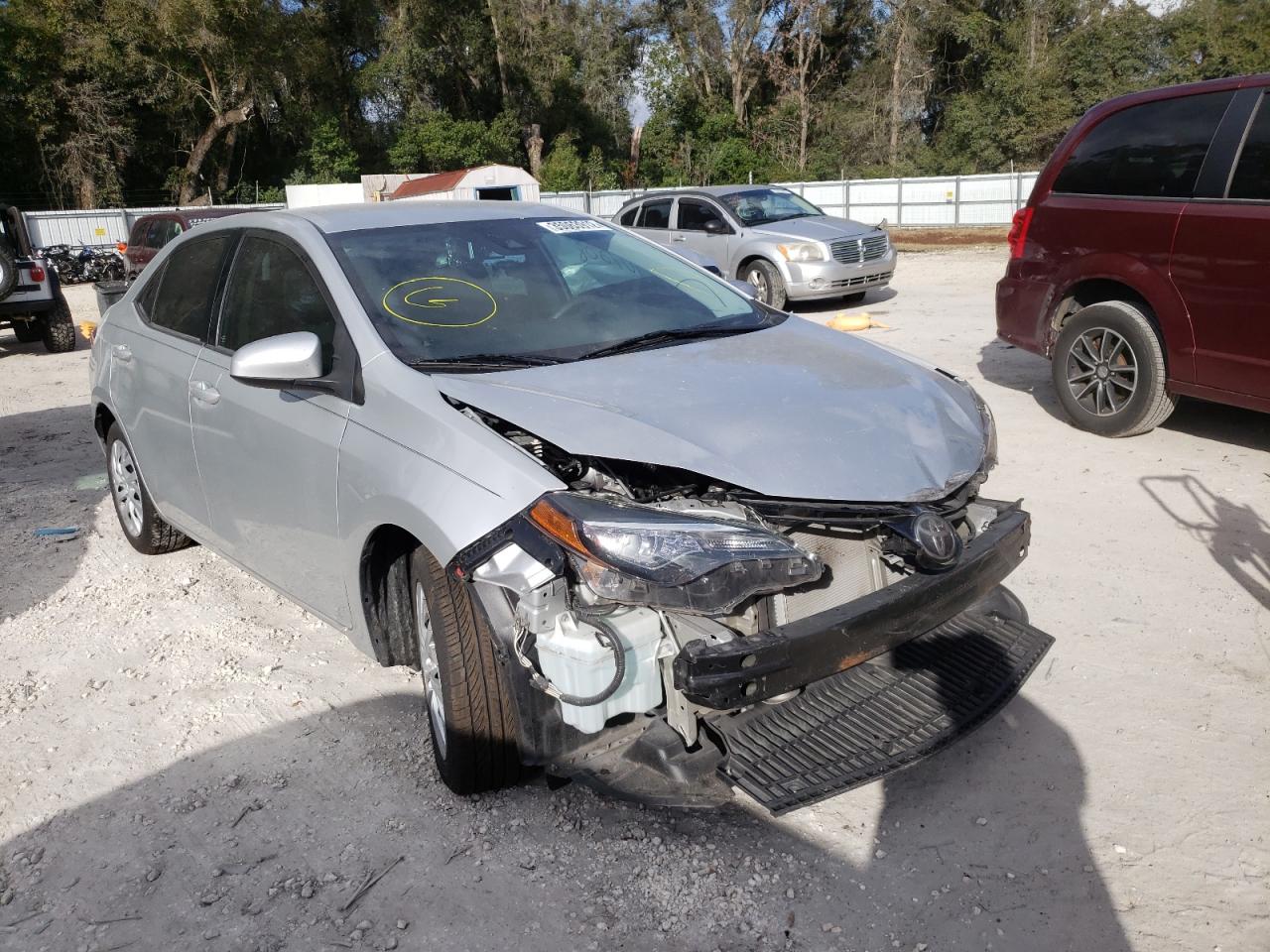 TOYOTA COROLLA L 2017 with VIN 5YFBURHE4HP730870 - Photo from auction