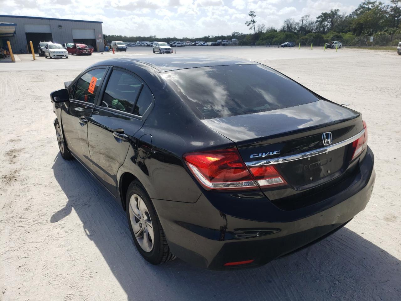 Photo 3 from auction – 2015 HONDA CIVIC LX with VIN 19XFB2F55FE049374