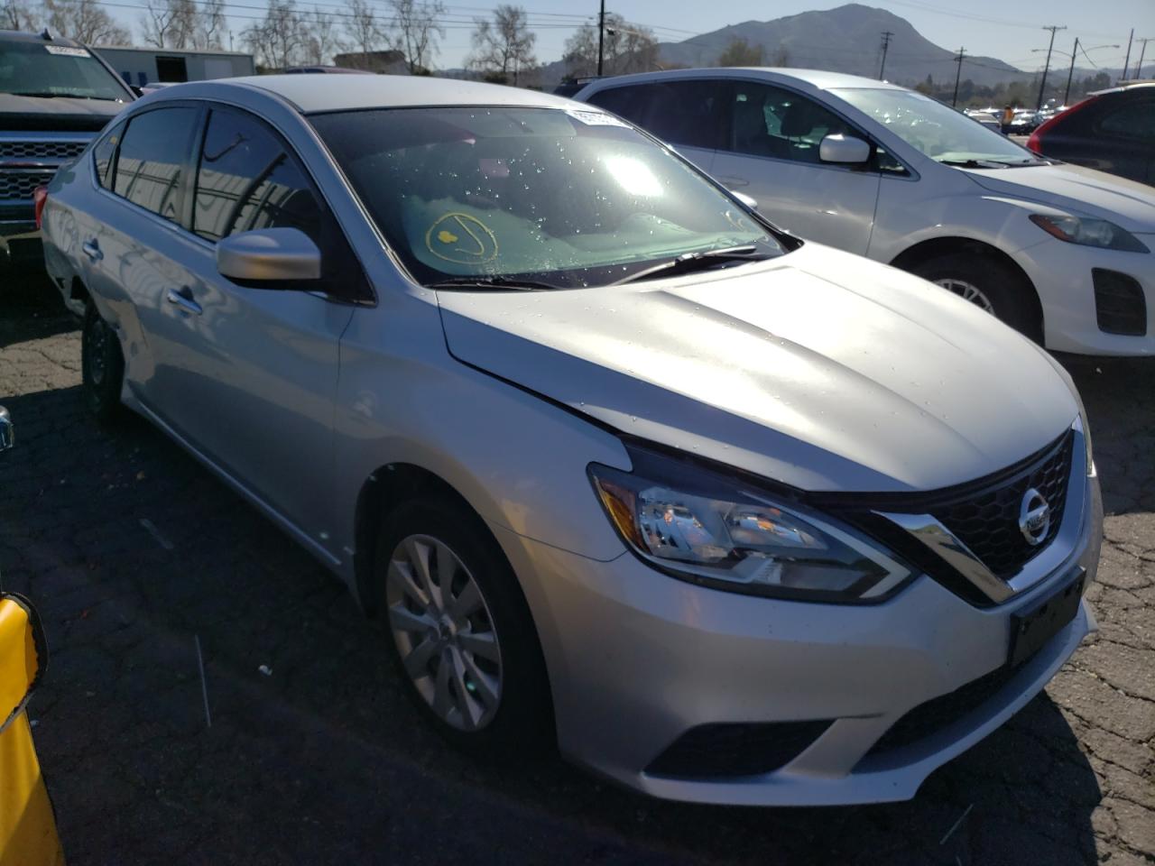 NISSAN SENTRA S 2016 with VIN 3N1AB7AP6GY293733 - Photo from auction