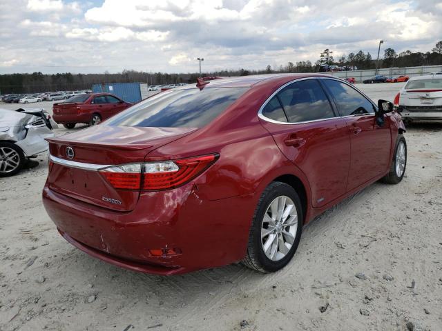 Photo 4 from auction – 2013 LEXUS ES 300H with VIN JTHBW1GG6D2028930