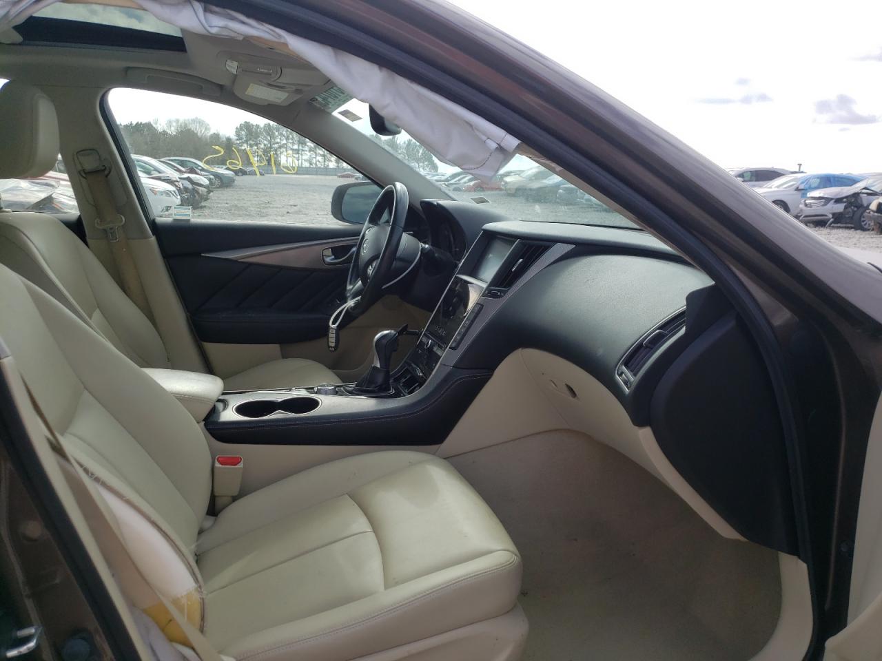 Photo 5 from auction – 2015 INFINITI Q50 BASE with VIN JN1BV7AP3FM332422