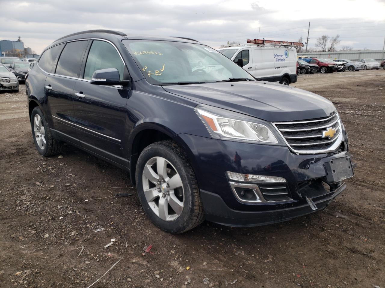 CHEVROLET TRAVERSE L 2015 with VIN 1GNKRJKD4FJ166293 - Photo from auction