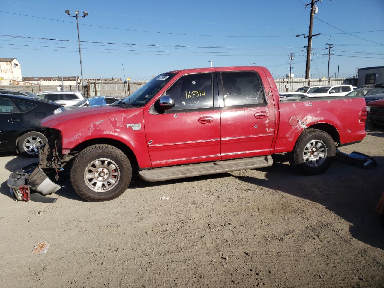Photo 9 from auction – 2002 FORD F150 SUPER with VIN 1FTRW07652KC80022