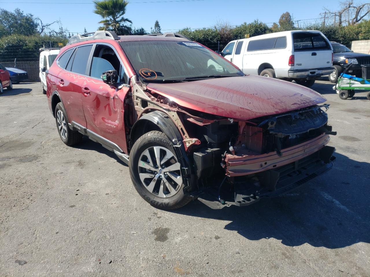 Photo 1 from auction – 2020 SUBARU OUTBACK PR with VIN 4S4BTACC1L3113451