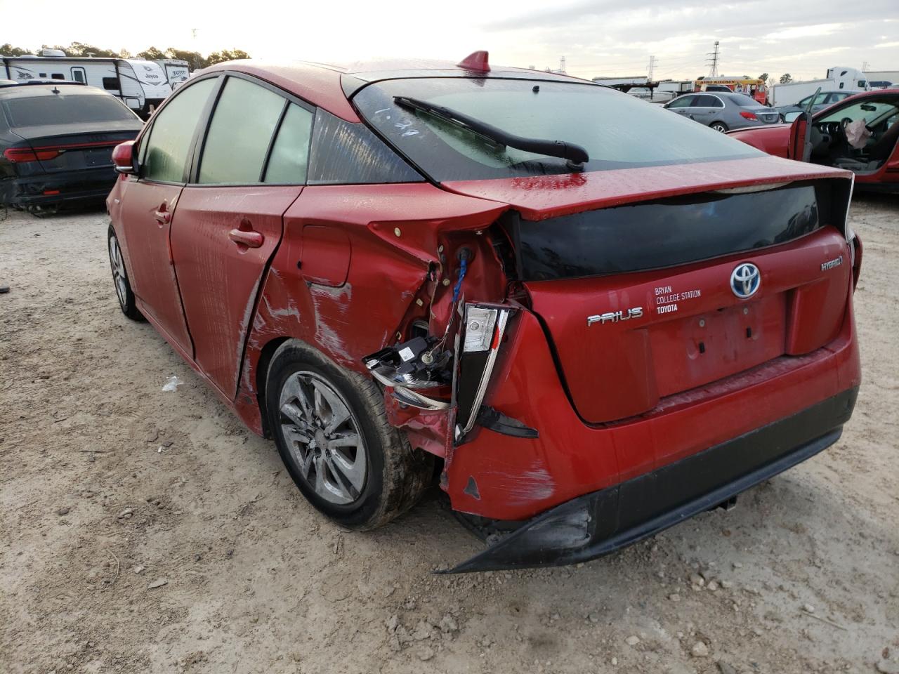 Photo 3 from auction – 2016 TOYOTA PRIUS with VIN JTDKARFU7G3522282