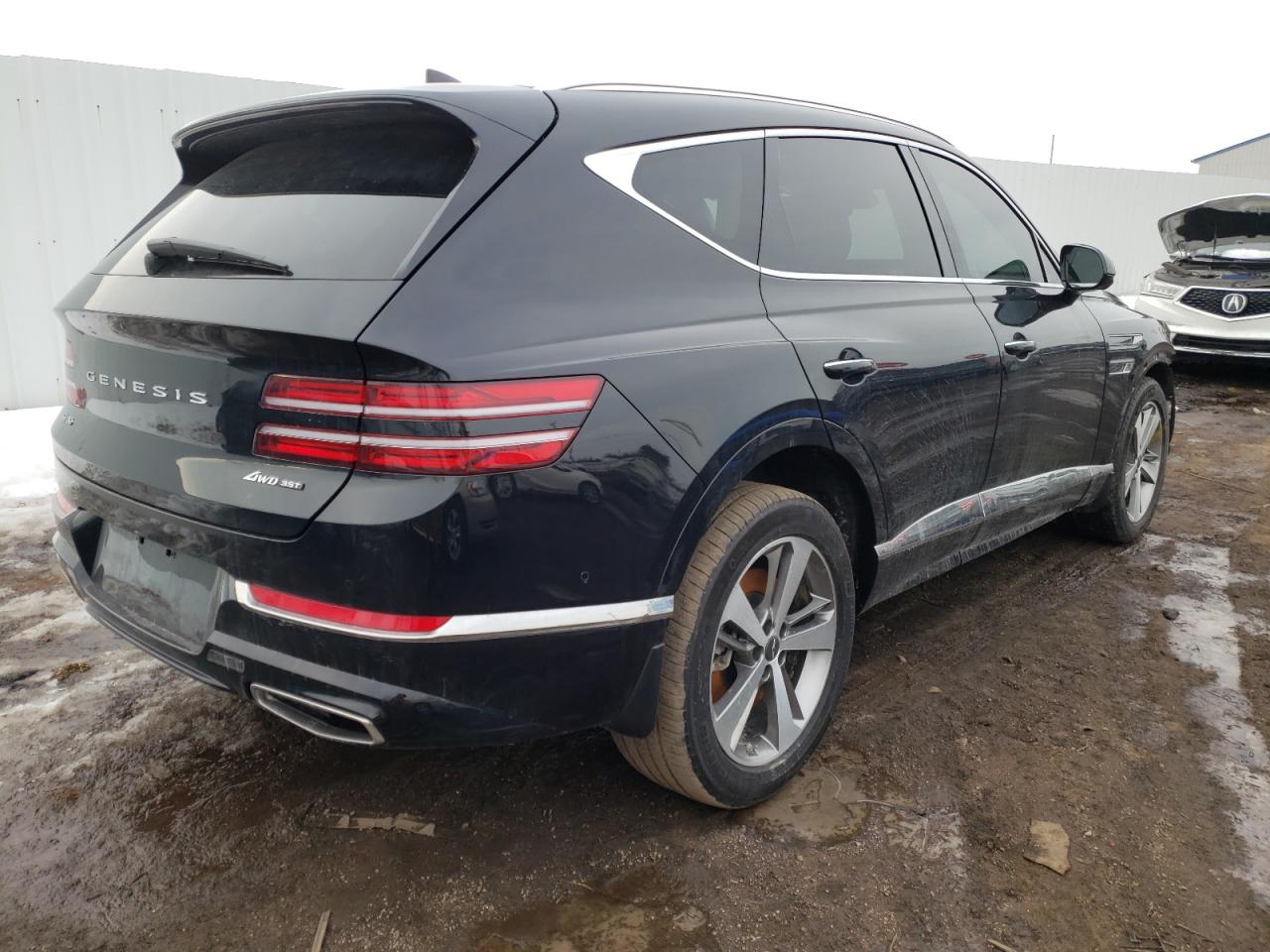 Photo 4 from auction – 2021 GENESIS GV80 BASE with VIN KMUHCESC5MU063699