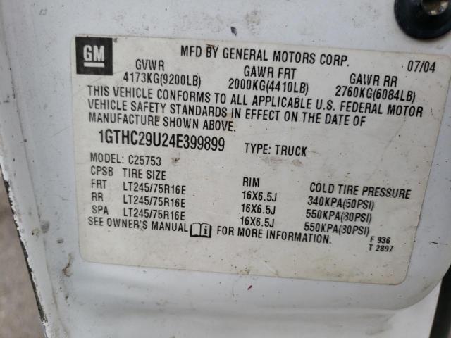 Photo 10 from auction – 2004 GMC SIERRA with VIN 1GTHC29U24E399899