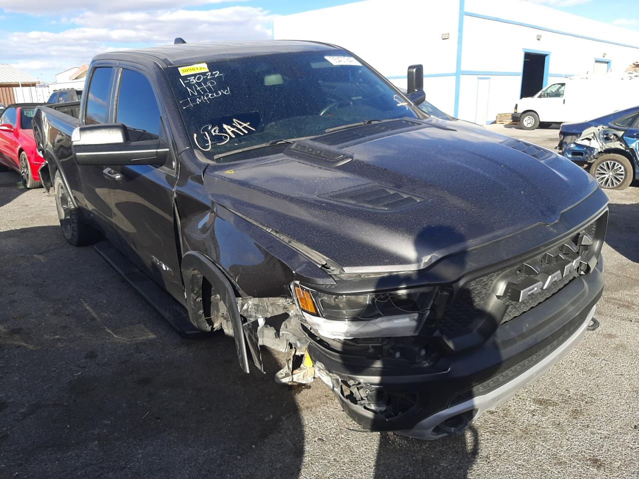 RAM 1500 REBEL 2019 with VIN 1C6SRFET6KN721361 - Photo from auction