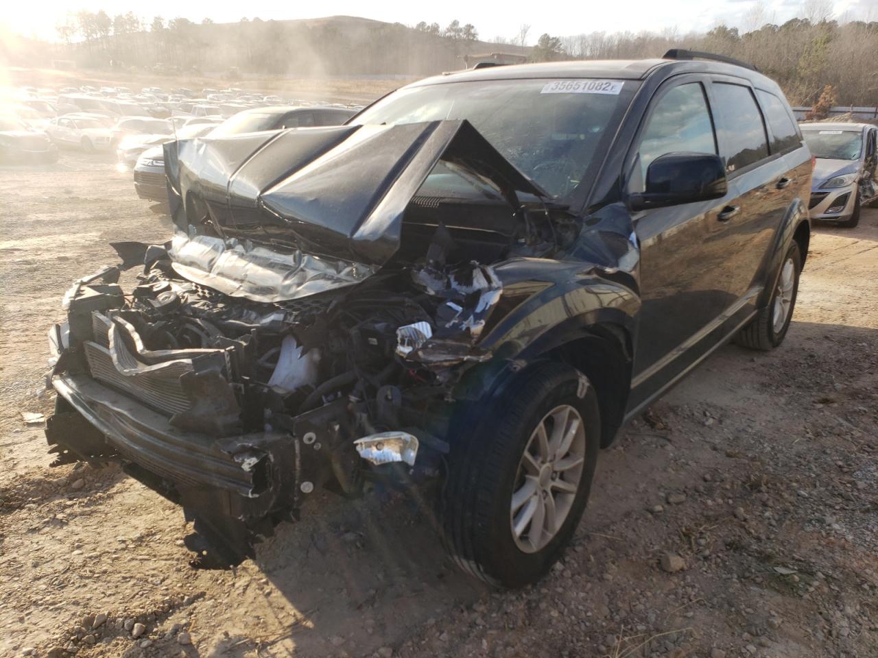 Photo 2 from auction – 2017 DODGE JOURNEY SX with VIN 3C4PDDBG7HT575022