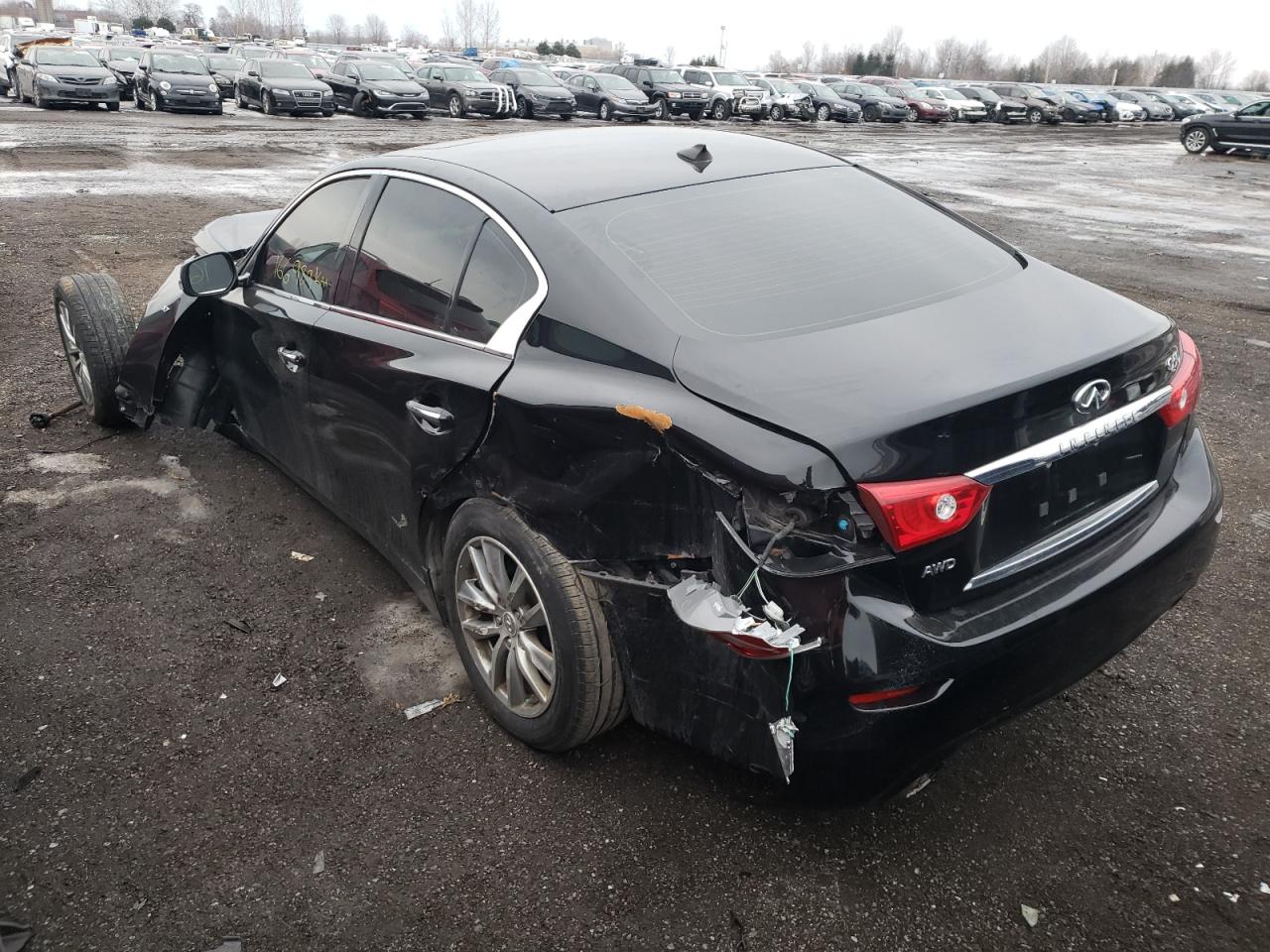 Photo 3 from auction – 2015 INFINITI Q50 BASE with VIN JN1BV7AR0FM401469