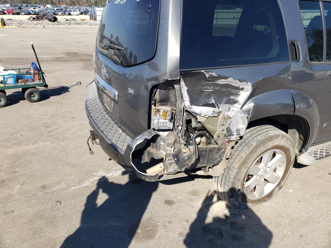 Photo 9 from auction – 2009 NISSAN PATHFINDER with VIN 5N1AR18B59C612434
