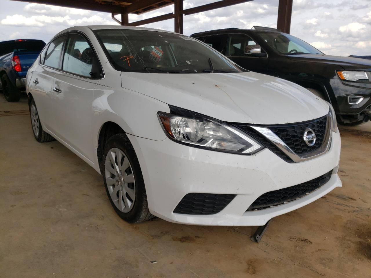 NISSAN SENTRA S 2018 with VIN 3N1AB7AP1JY208210 - Photo from auction
