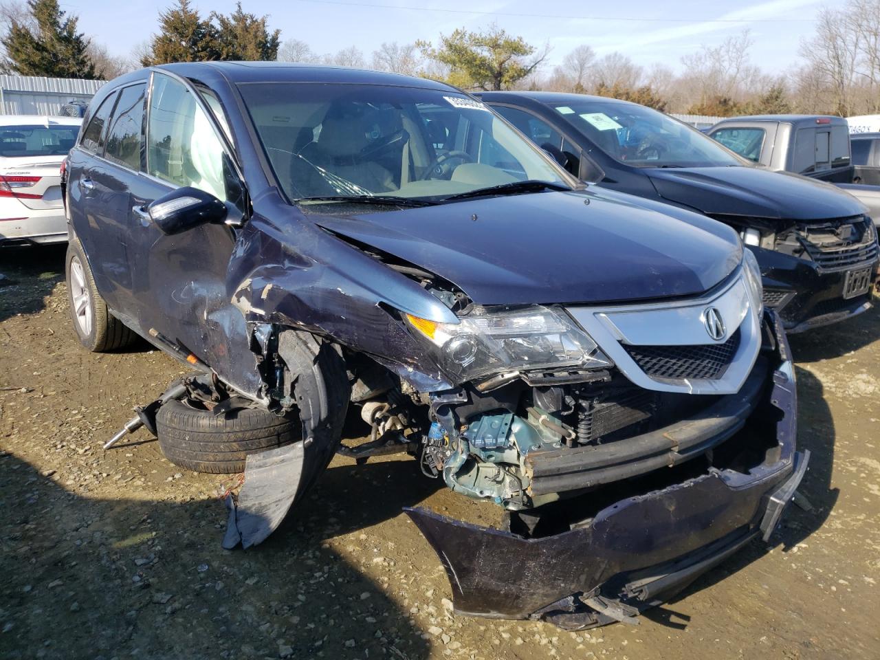 ACURA MDX 2012 with VIN 2HNYD2H29CH519812 - Photo from auction