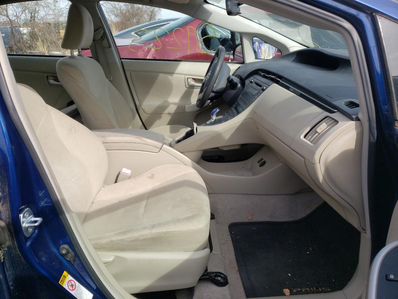 Photo 5 from auction – 2010 TOYOTA PRIUS with VIN JTDKN3DU2A5004225