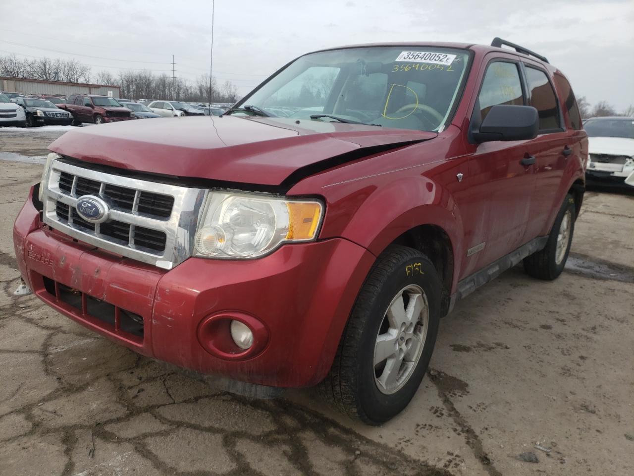 Photo 2 from auction – 2008 FORD ESCAPE XLT with VIN 1FMCU93128KA42269