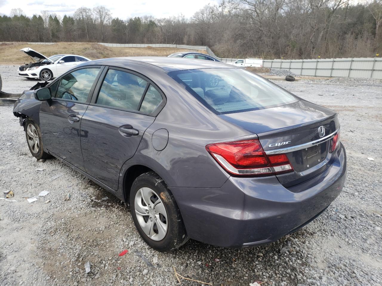 Photo 3 from auction – 2015 HONDA CIVIC LX with VIN 19XFB2F51FE090567
