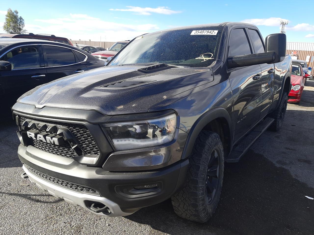 Photo 2 from auction – 2019 RAM 1500 REBEL with VIN 1C6SRFET6KN721361