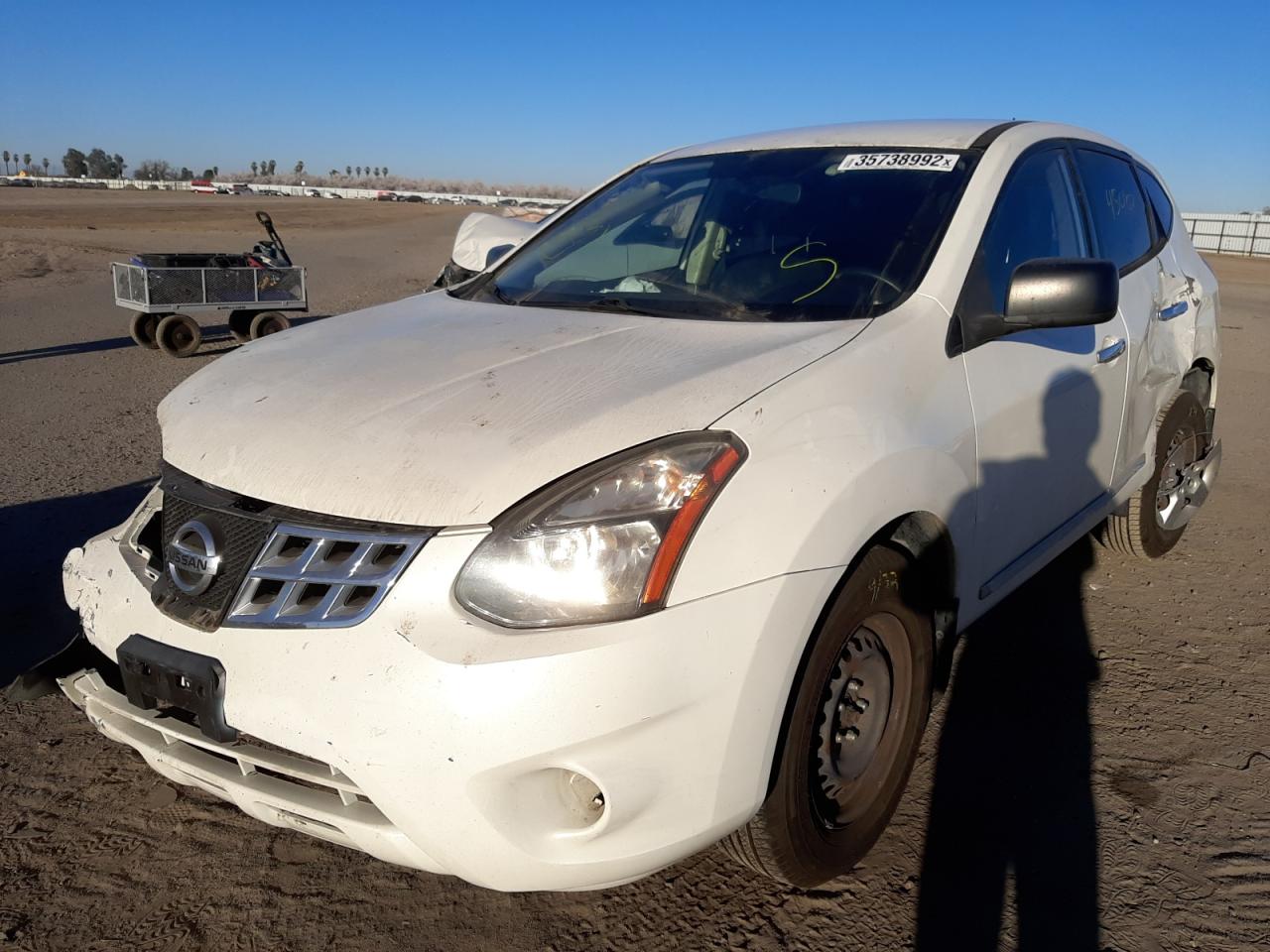 Photo 2 from auction – 2014 NISSAN ROGUE SELE with VIN JN8AS5MT9EW608138