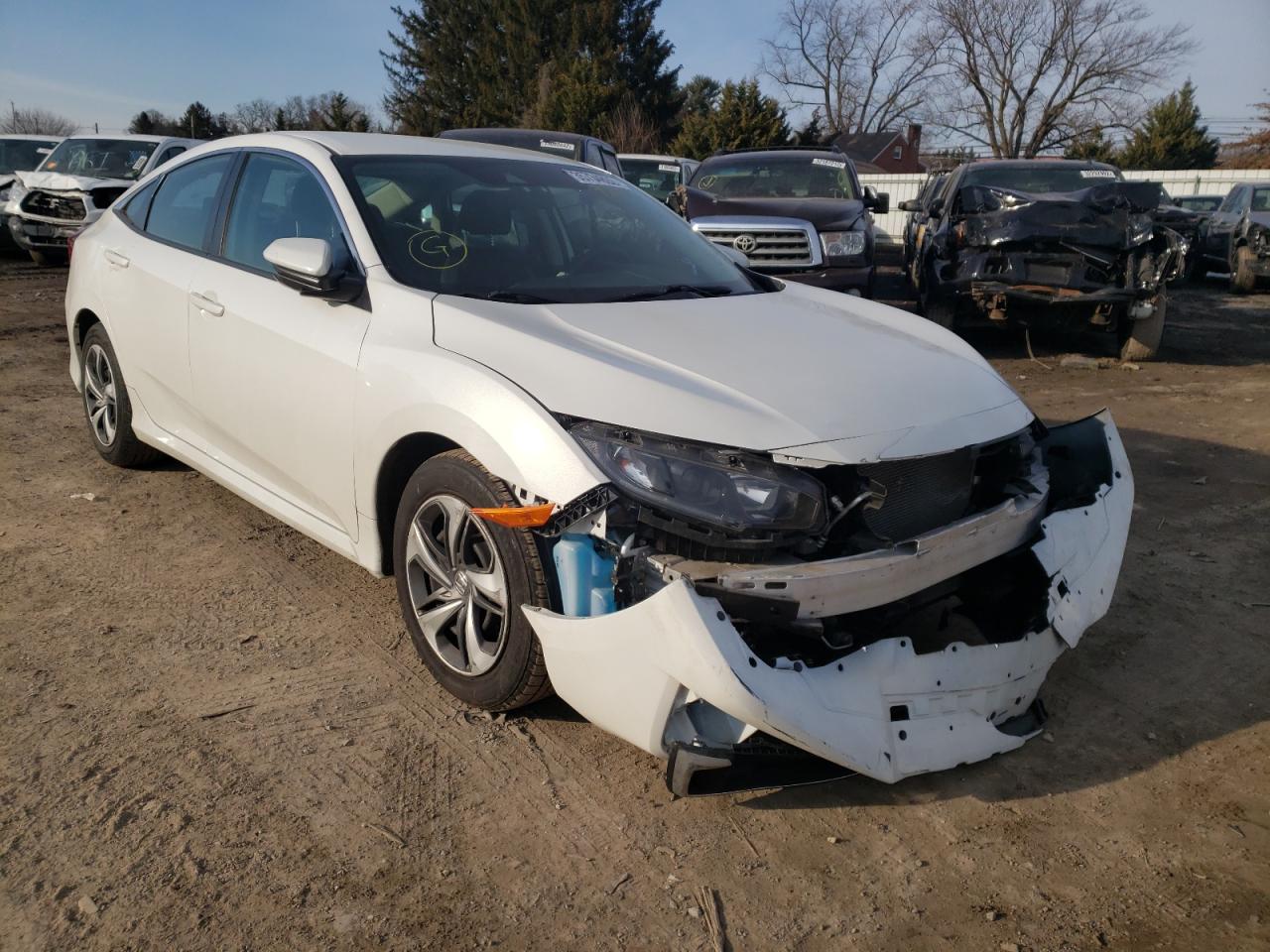 Photo 1 from auction – 2019 HONDA CIVIC LX with VIN 2HGFC2F61KH513718