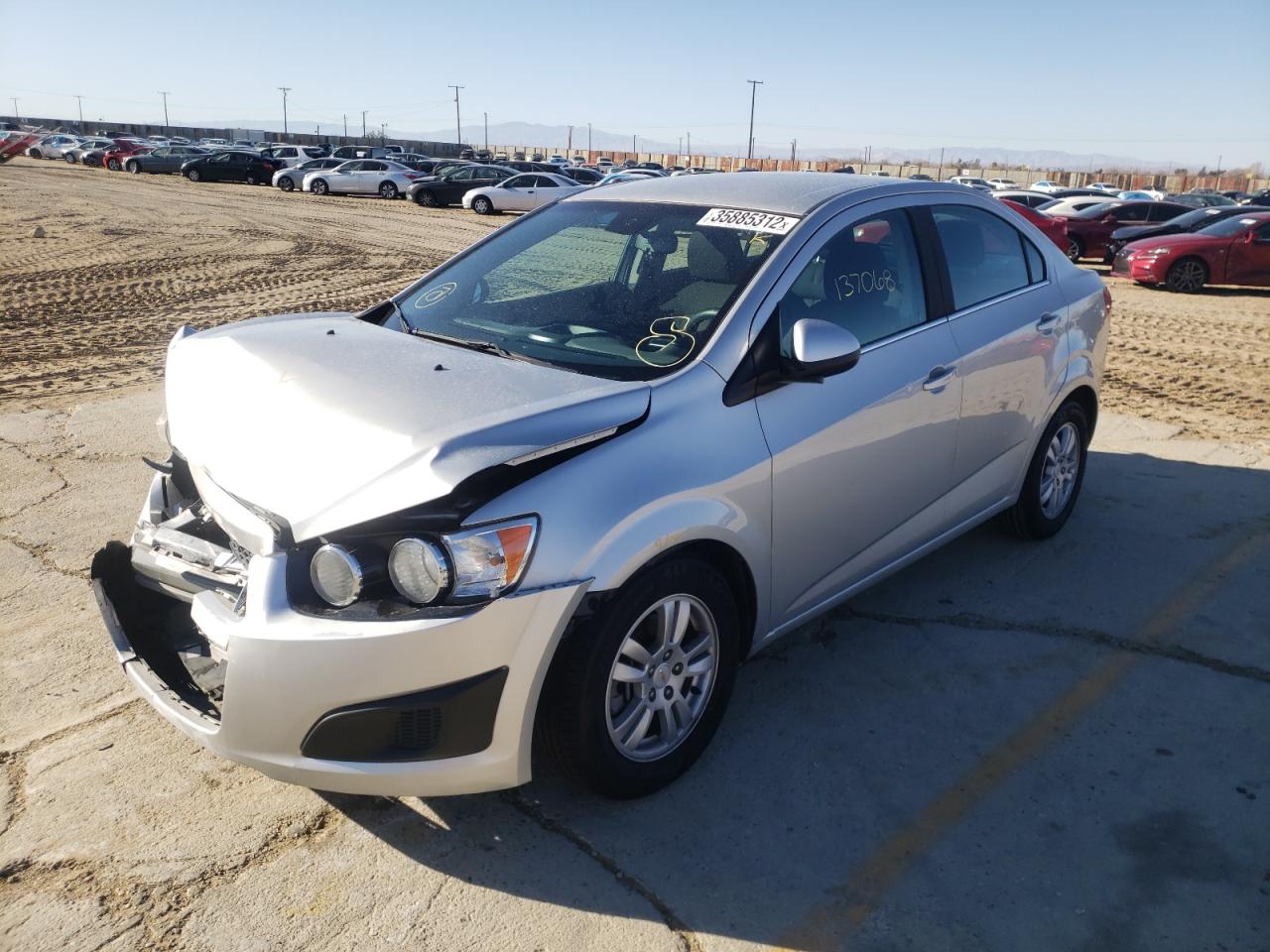 Photo 2 from auction – 2012 CHEVROLET SONIC LT with VIN 1G1JC5SH8C4113955