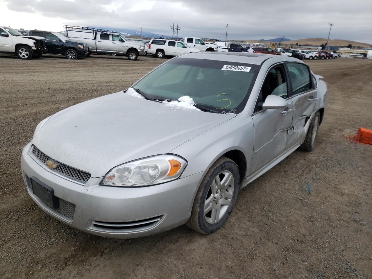 Photo 2 from auction – 2012 CHEVROLET IMPALA with VIN 2G1WG5E3XC1239076