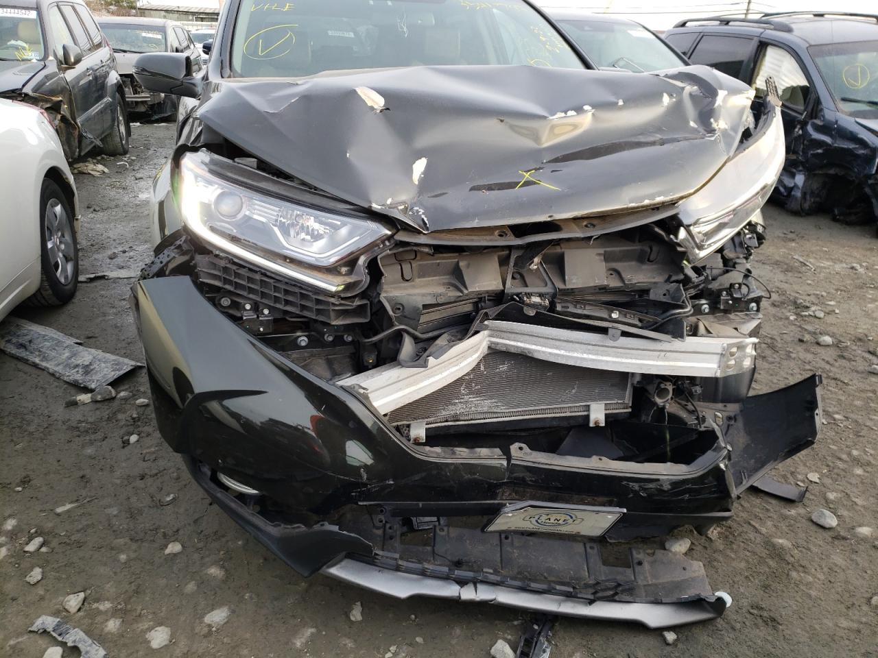 Photo 9 from auction – 2017 HONDA CR-V EXL with VIN 2HKRW2H80HH671565