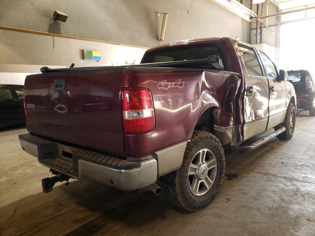 Photo 4 from auction – 2005 FORD F150 SUPER with VIN 1FTRW14W95FA99805