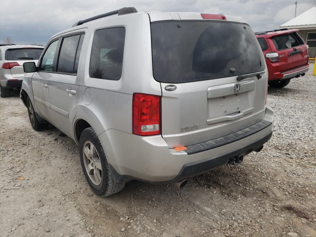 Photo 3 from auction – 2011 HONDA PILOT EXL with VIN 5FNYF3H57BB012069
