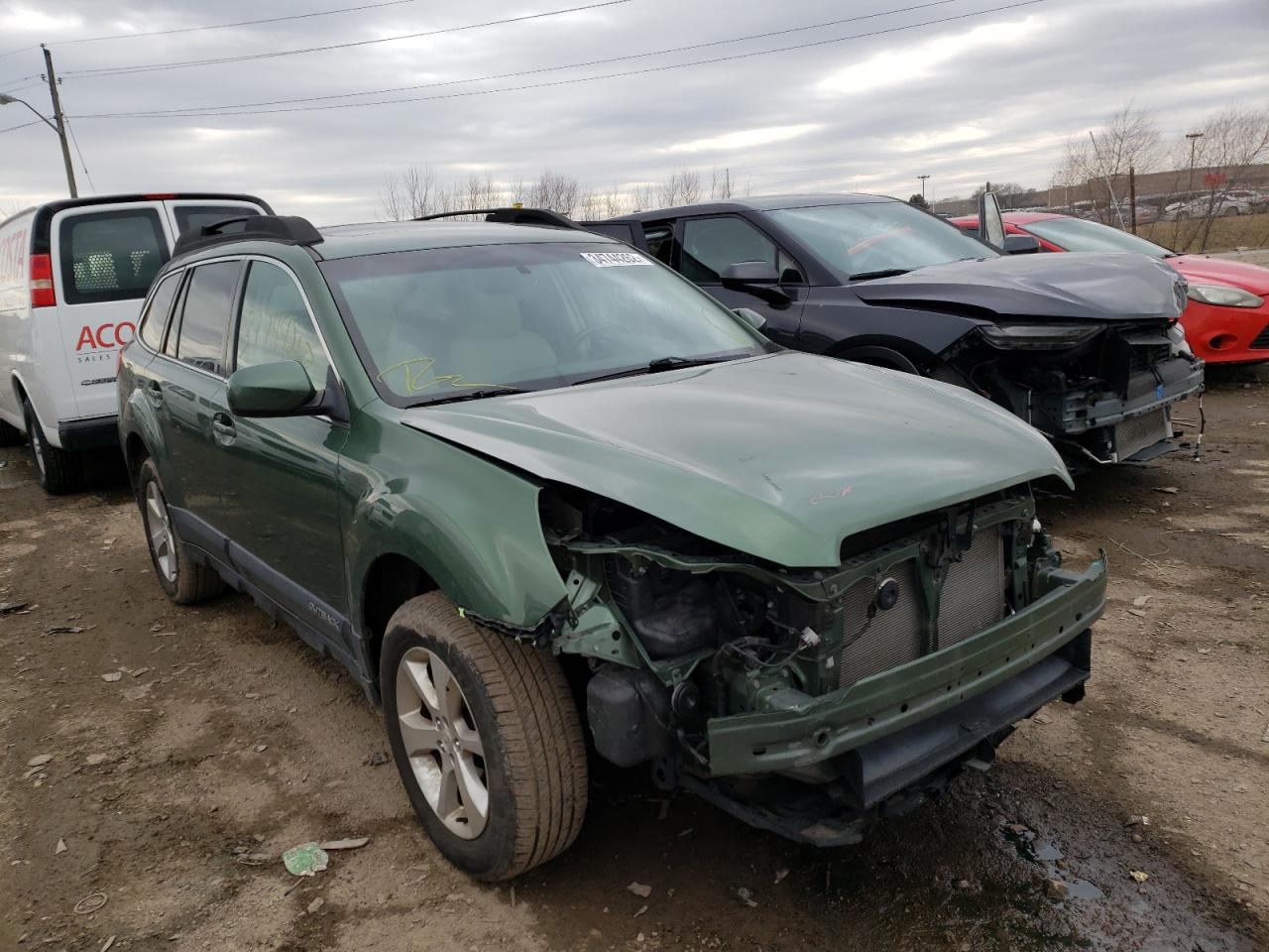 SUBARU OUTBACK 2. 2013 with VIN 4S4BRBKC7D3226327 - Photo from auction