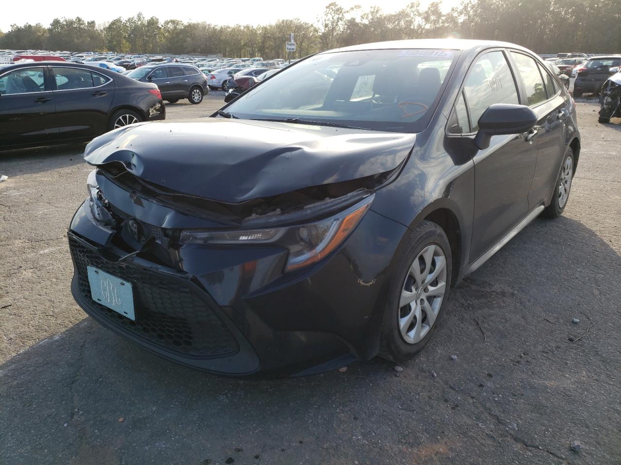Photo 2 from auction – 2020 TOYOTA COROLLA LE with VIN JTDEPRAE8LJ035948