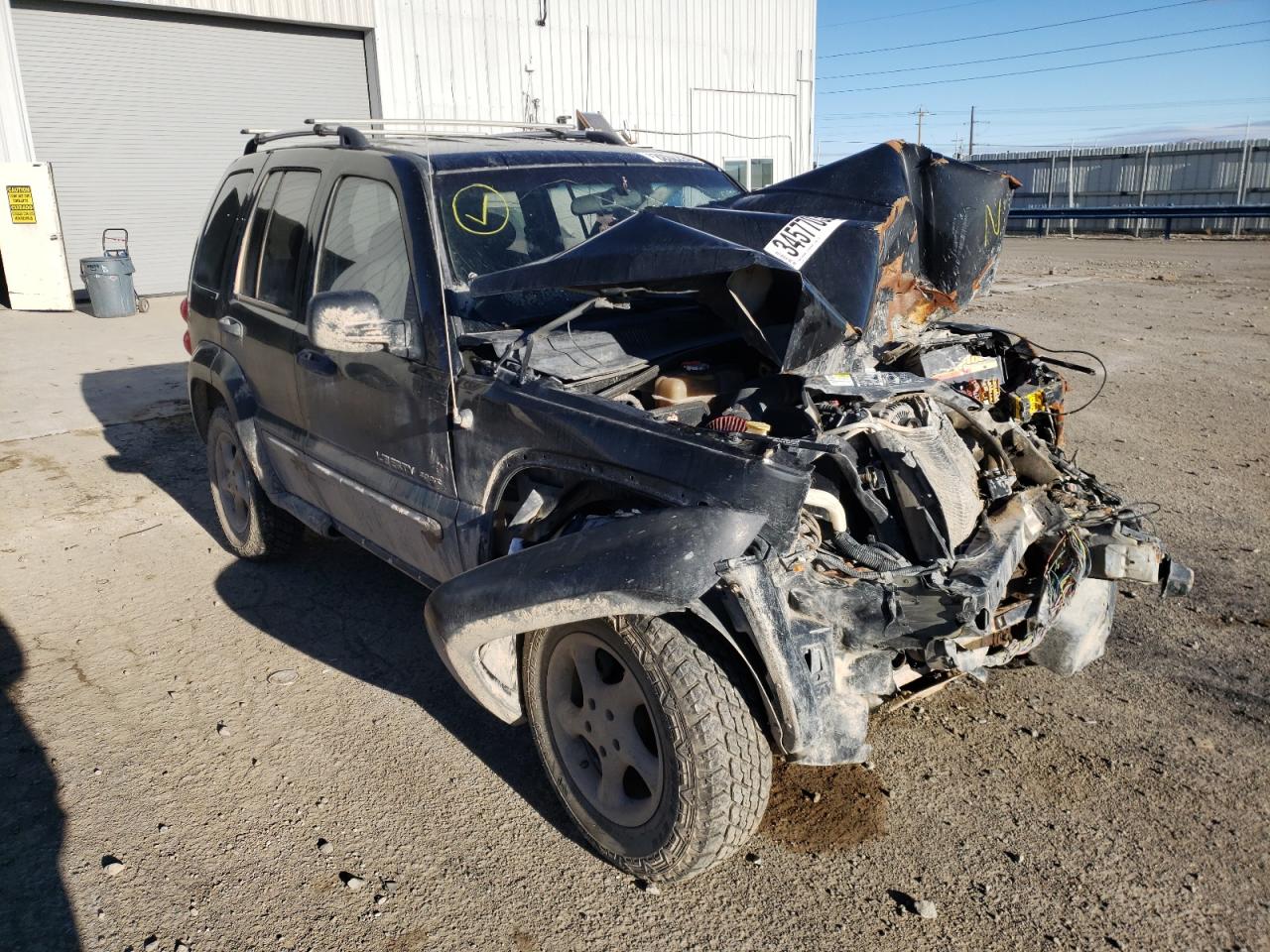 JEEP LIBERTY SP 2002 with VIN 1J4GL48K92W318213 - Photo from auction