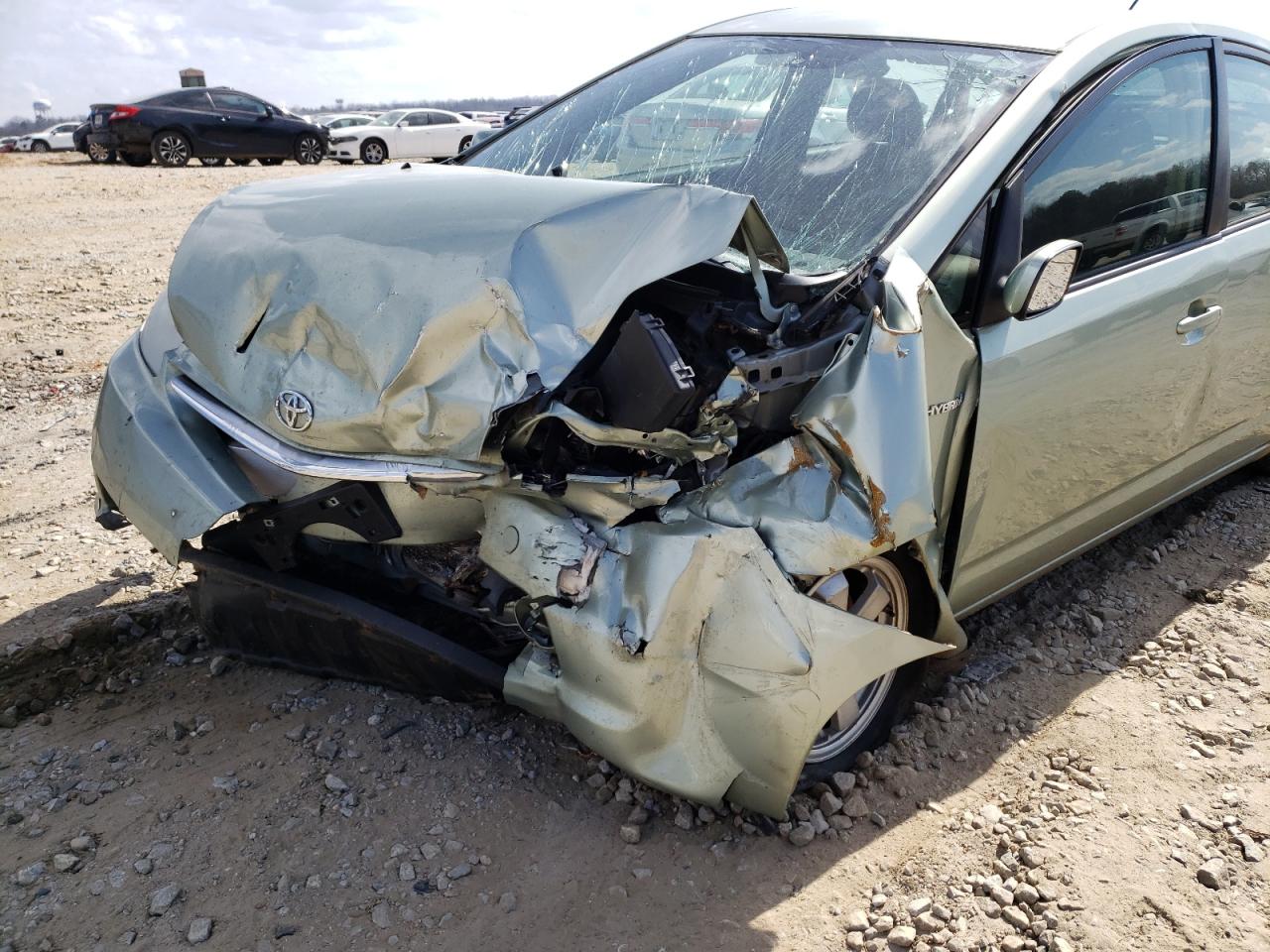 Photo 9 from auction – 2008 TOYOTA PRIUS with VIN JTDKB20U287796710