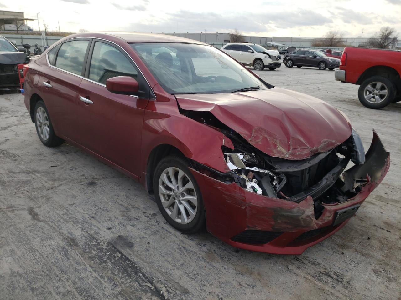 Photo 1 from auction – 2018 NISSAN SENTRA S with VIN 3N1AB7AP1JY278287
