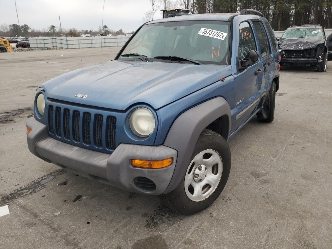 Photo 2 from auction – 2004 JEEP LIBERTY SP with VIN 1J4FK48144W202863