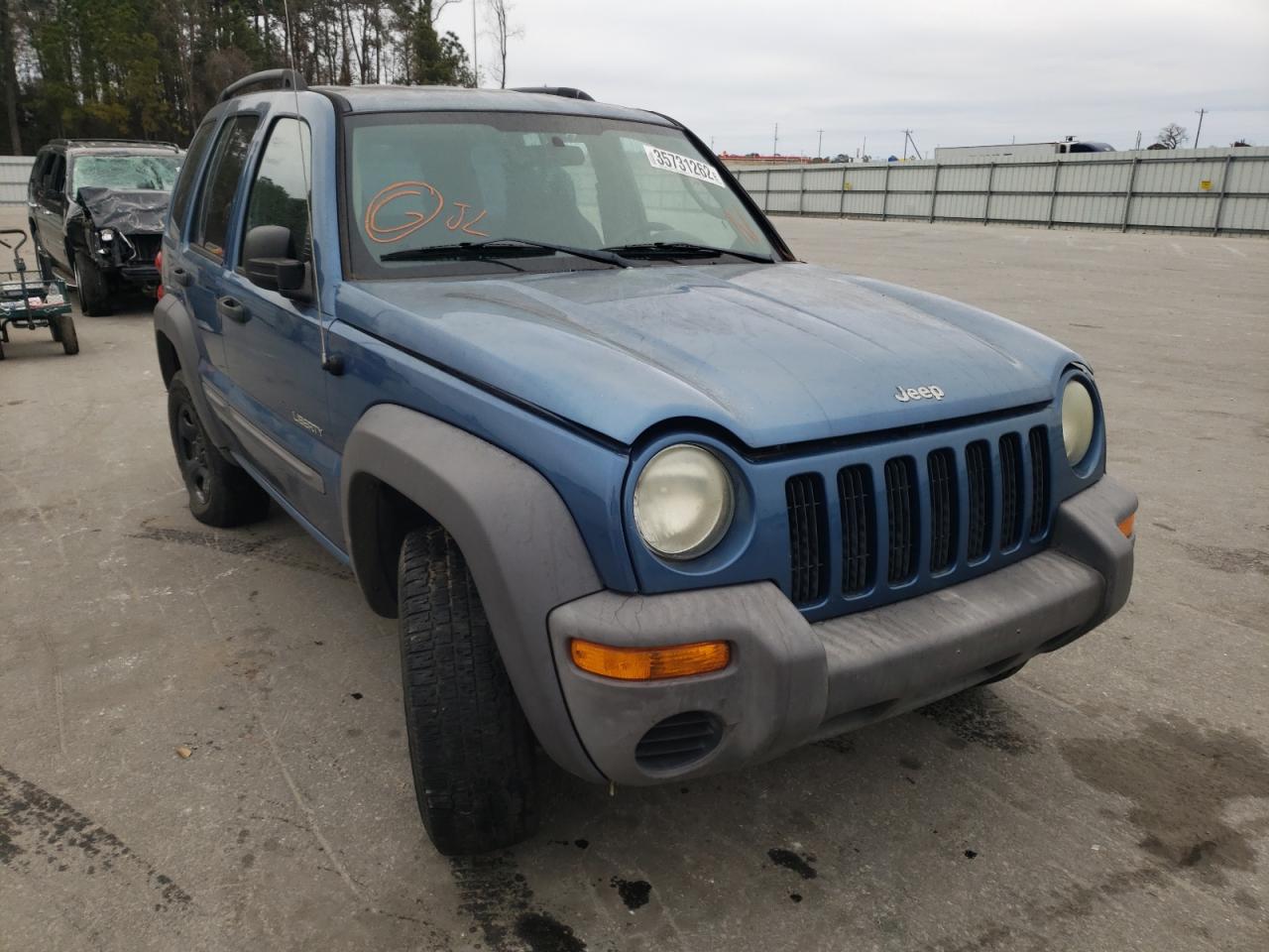 JEEP LIBERTY SP 2004 with VIN 1J4FK48144W202863 - Photo from auction