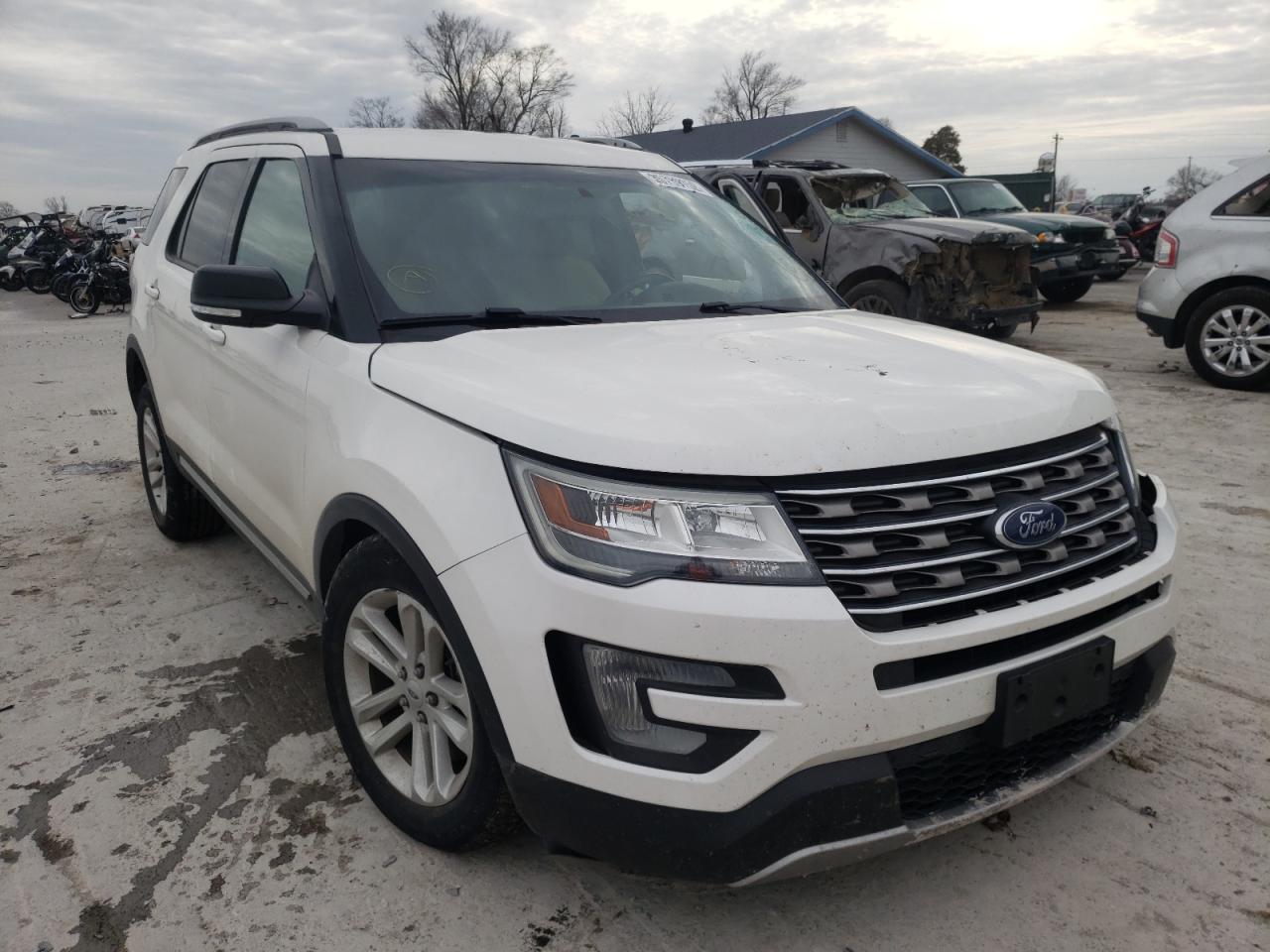 FORD EXPLORER X 2016 with VIN 1FM5K7D87GGB84133 - Photo from auction
