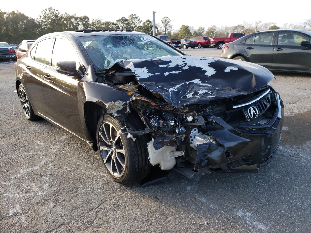 ACURA TLX TECH 2015 with VIN 19UUB2F57FA017392 - Photo from auction
