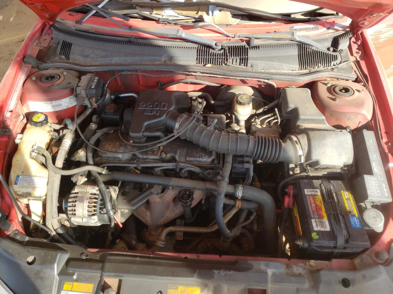 Photo 7 from auction – 2000 CHEVROLET CAVALIER L with VIN 1G1JF5245Y7139343