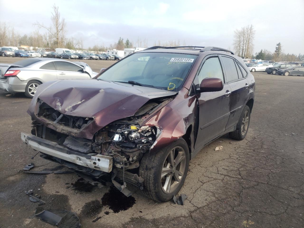 Photo 2 from auction – 2008 LEXUS RX 400H with VIN JTJHW31U582850739