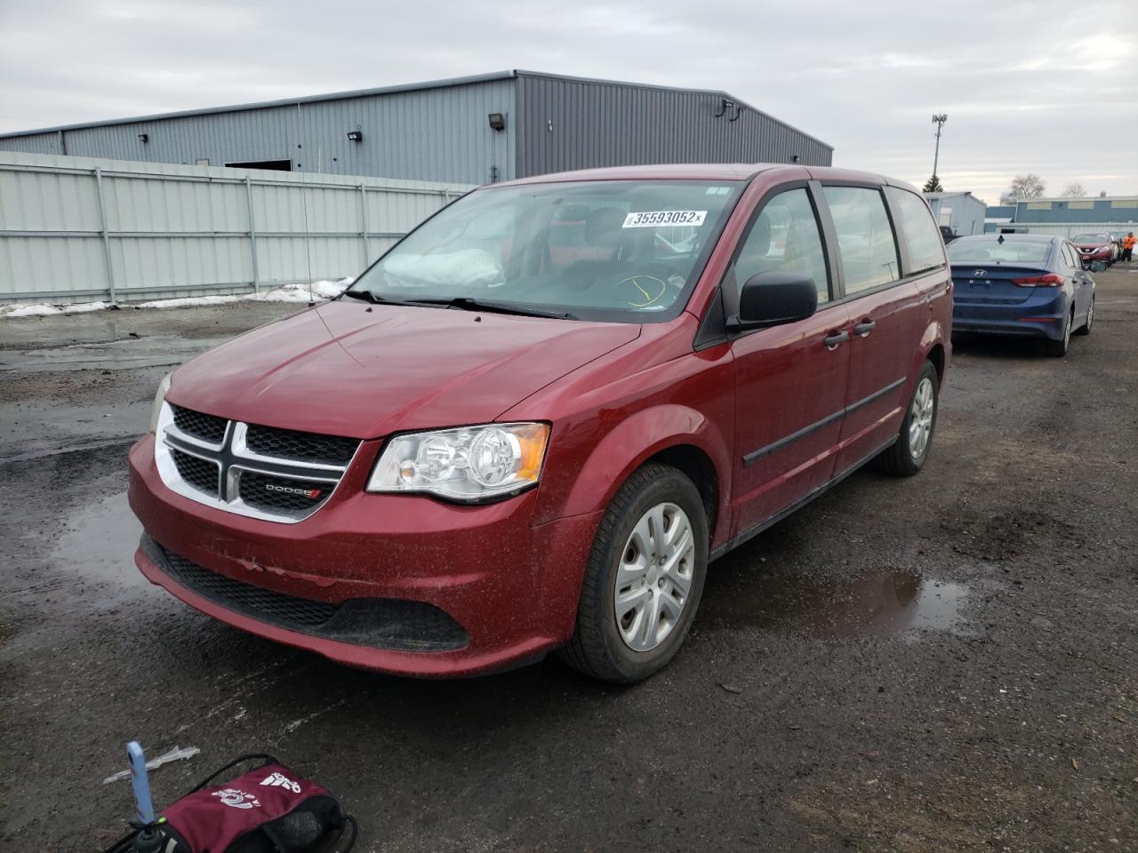 Photo 2 from auction – 2015 DODGE GRAND CARA with VIN 2C4RDGBG7FR749049