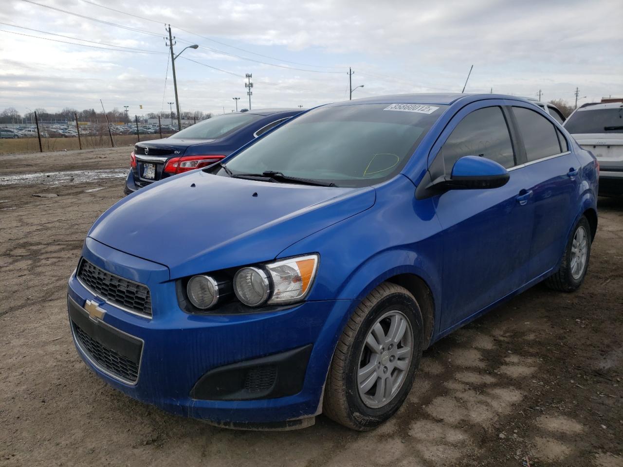 Photo 2 from auction – 2016 CHEVROLET SONIC LT with VIN 1G1JC5SH8G4132608