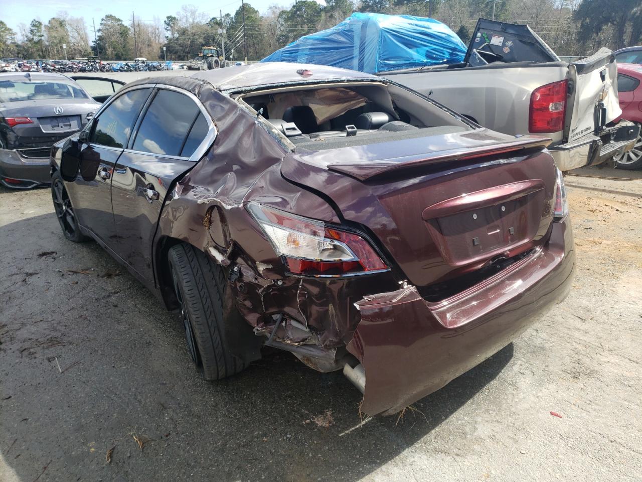 Photo 3 from auction – 2014 NISSAN MAXIMA S with VIN 1N4AA5AP7EC446698