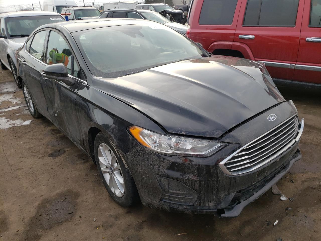 FORD FUSION SE 2020 with VIN 3FA6P0HDXLR246738 - Photo from auction