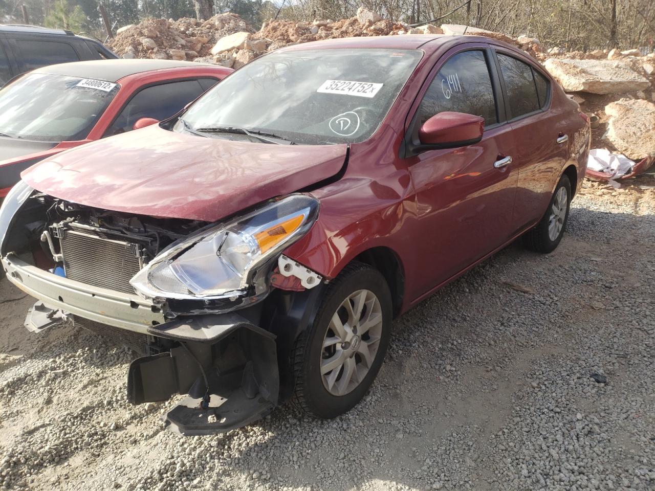 Photo 2 from auction – 2019 NISSAN VERSA S with VIN 3N1CN7APXKL817455