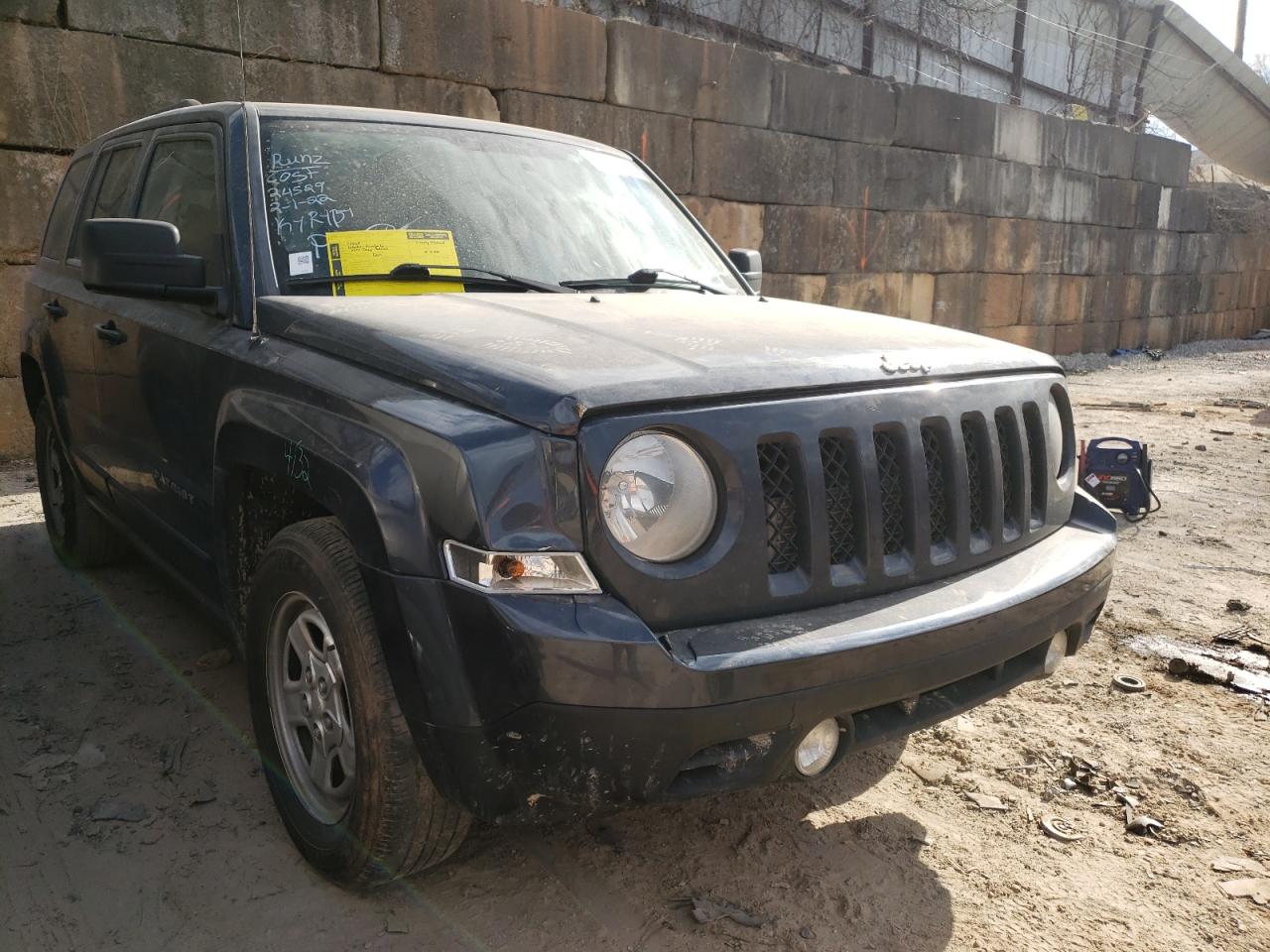 Photo 1 from auction – 2014 JEEP PATRIOT SP with VIN 1C4NJPBA6ED714507