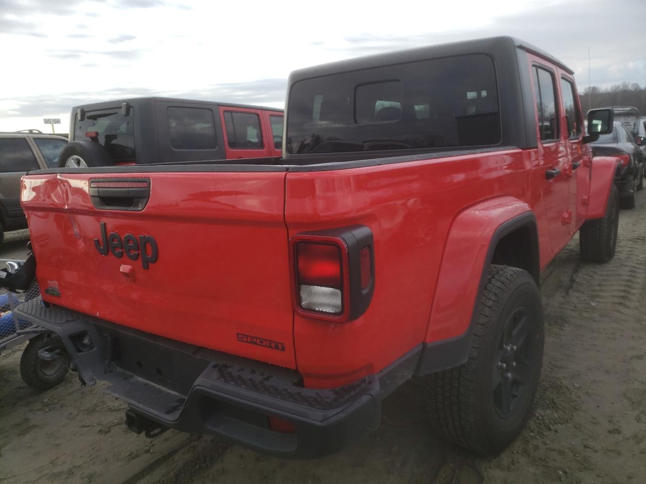 Photo 4 from auction – 2021 JEEP GLADIATOR with VIN 1C6JJTAM6ML547113